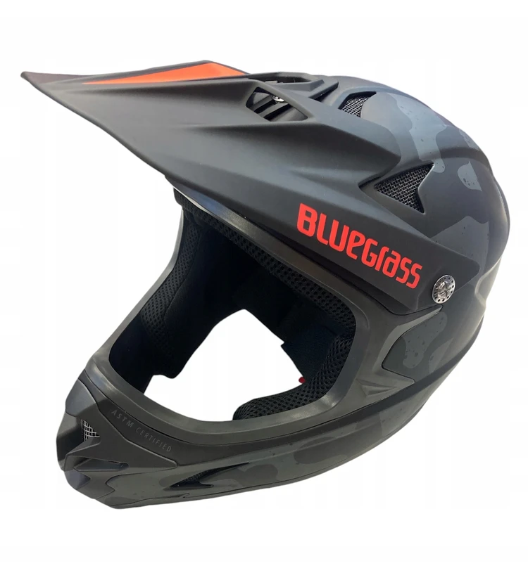Fullface šalmas Bluegrass Intox L 58-60cm juodas