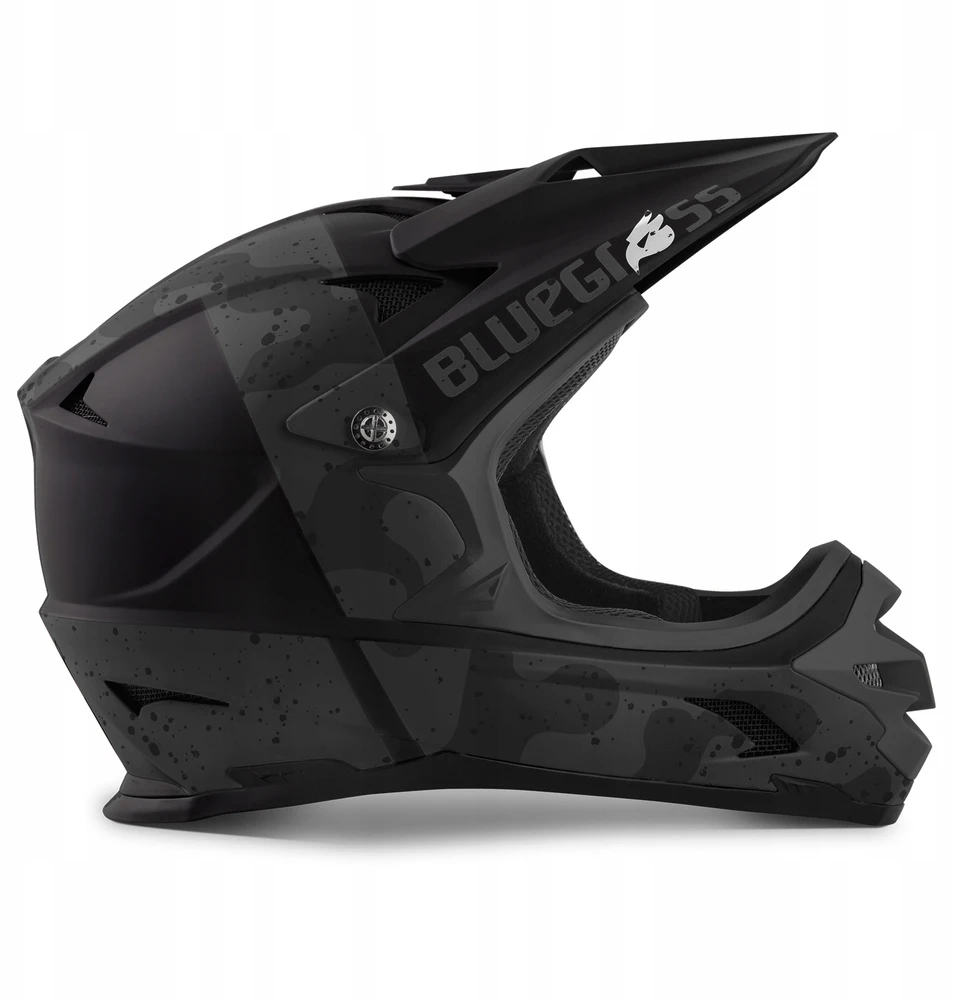 Fullface šalmas Bluegrass Intox L 58-60cm juodas