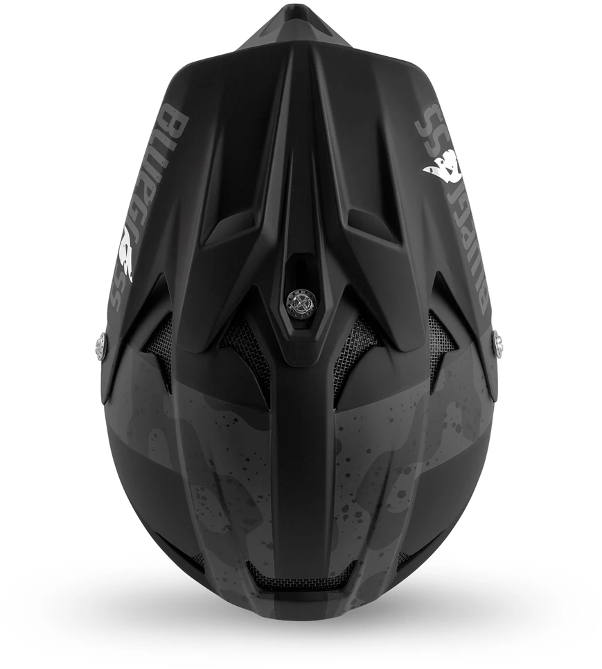 Fullface šalmas Bluegrass Intox L 58-60cm juodas