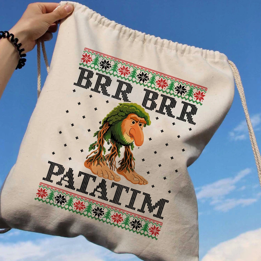 Funandstyle Bežinis "giraffa Celeste" raištelinis maišelis mokyklai
