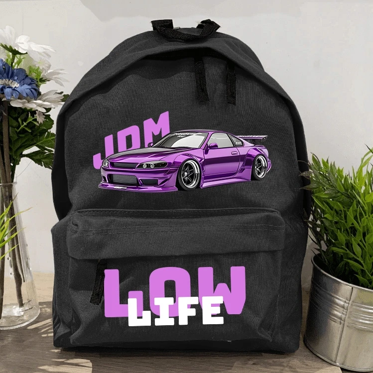 Funandstyle Mokyklinis rinkinys: kuprinė, penalas, segė Japan Cars