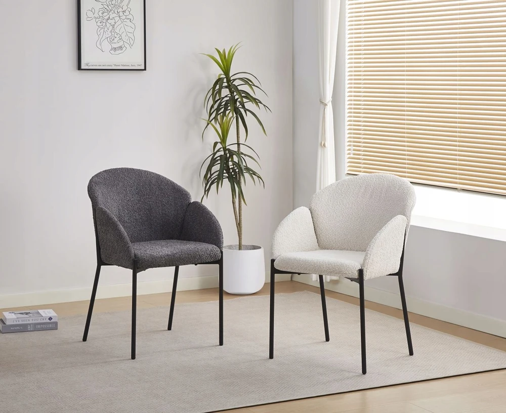 Furnitex BEŽINĖ MINŠTA KĖDĖ K26-FX