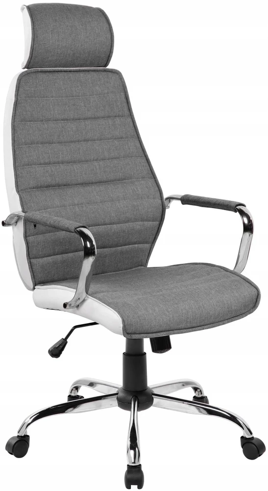 Furnitex Fotel biurowy LP pilka sukamasis ekoskóra tkanina komfort 120kg
