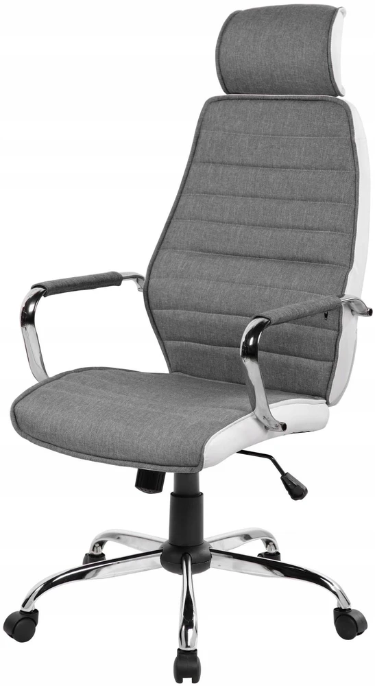 Furnitex Fotel biurowy LP pilka sukamasis ekoskóra tkanina komfort 120kg