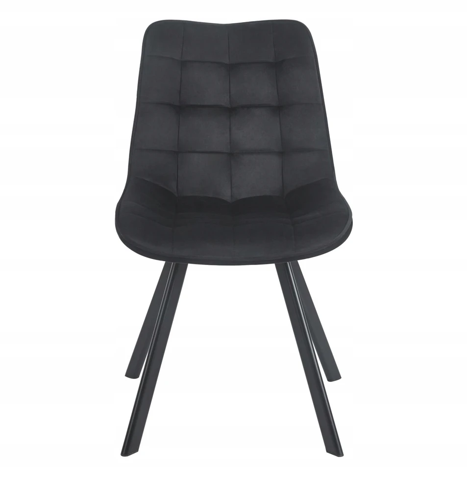 Furnitex Juodas VELVET 180° SUKIAMA MINŠTĖ KĖDĖ KO265-FX STILINGA