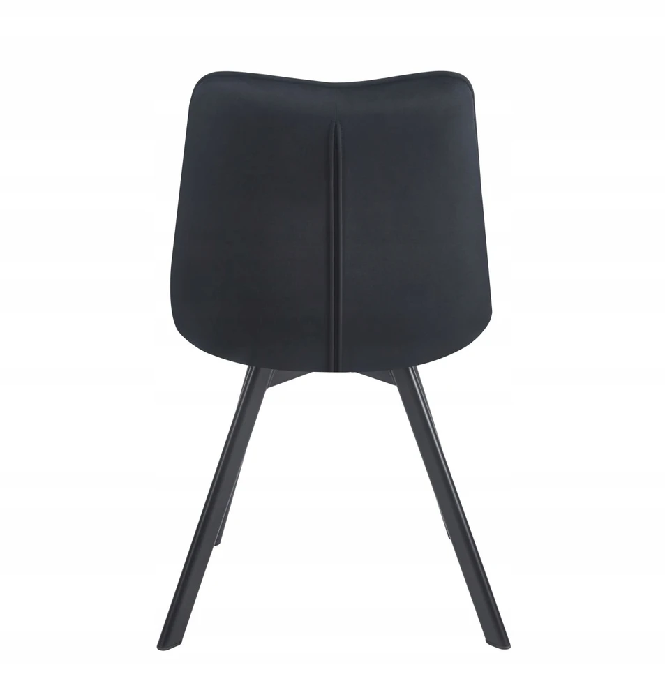 Furnitex Juodas VELVET 180° SUKIAMA MINŠTĖ KĖDĖ KO265-FX STILINGA