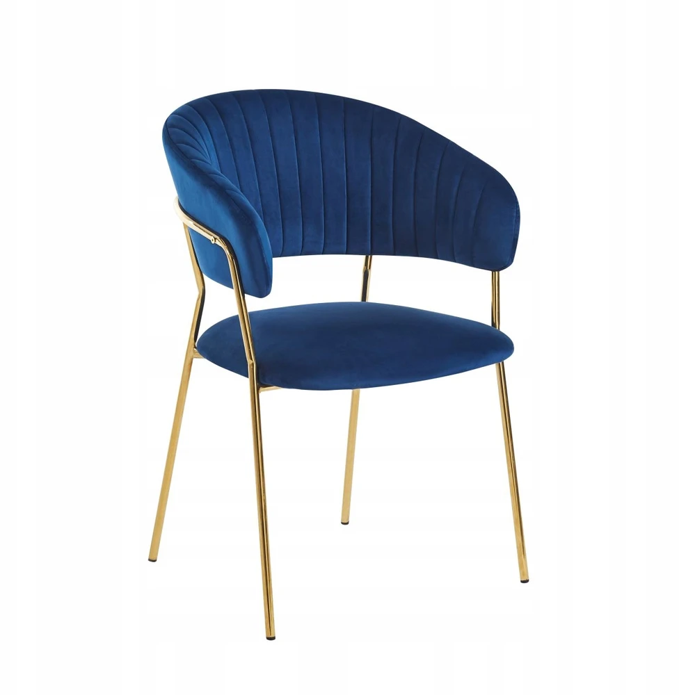 Furnitex K4-FX VELVET MĖLYNA KĖDĖ