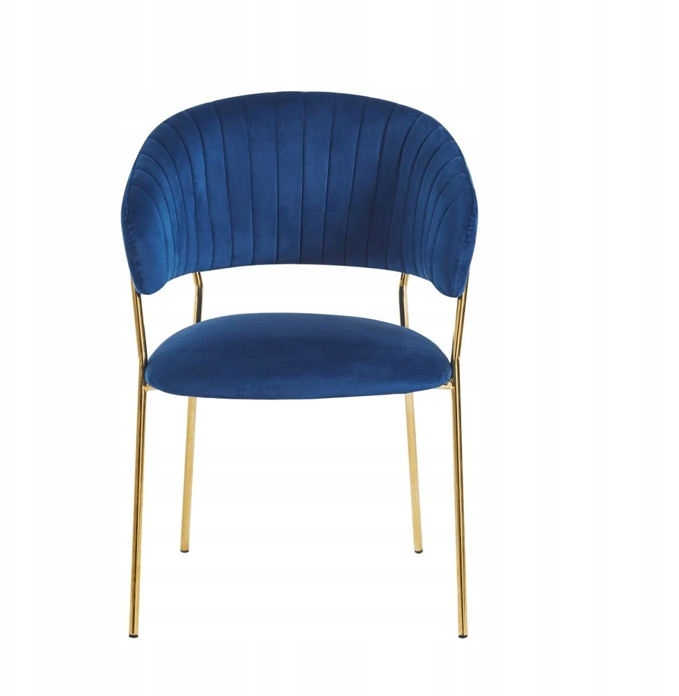 Furnitex K4-FX VELVET MĖLYNA KĖDĖ