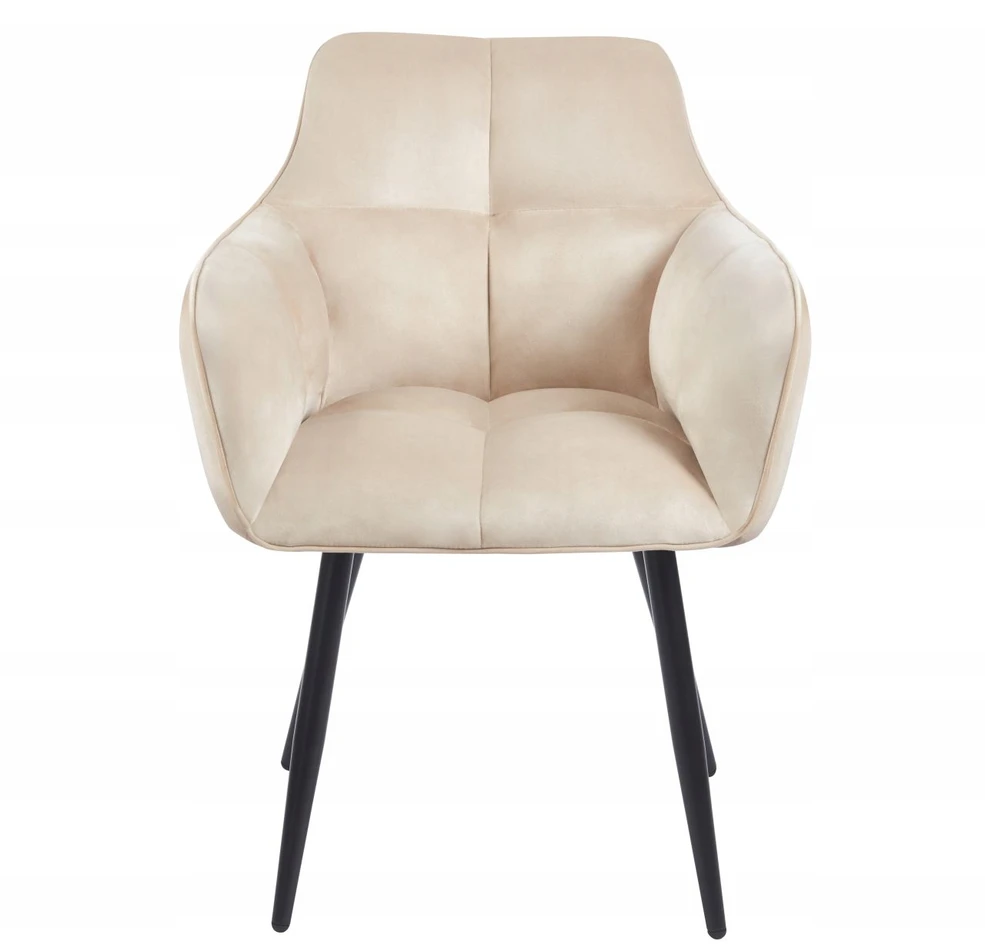 Furnitex K40-FX AKSOMINĖ KĖDĖ, SMĖLĖ, MINŠTA, METALINIS RĖMAS, MODERNUS