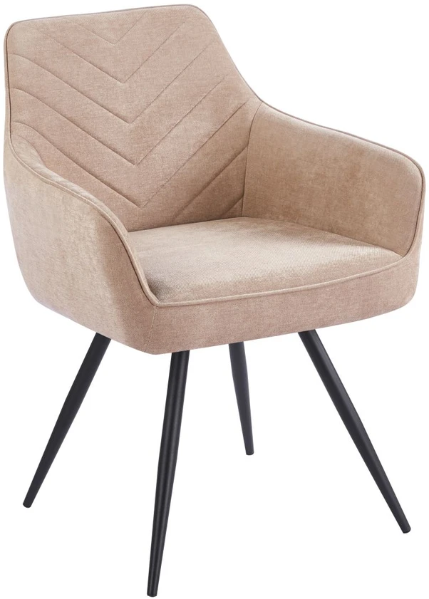 Furnitex K43-FX CAPPUCCINO VELVET apmušta ROTATING kėdė