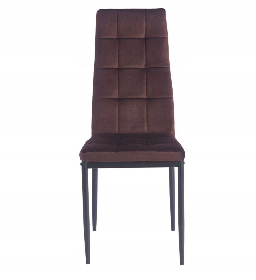 Furnitex MINKŠTA KĖDĖ, RUDO VELVETINĖ K13-FX RANKENA, JUODOS KOJOS, VALGOMAS