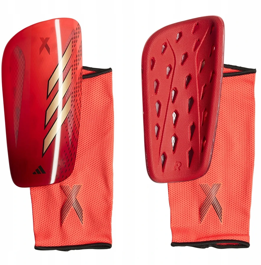 Futbolo apsauga Adidas, raudona