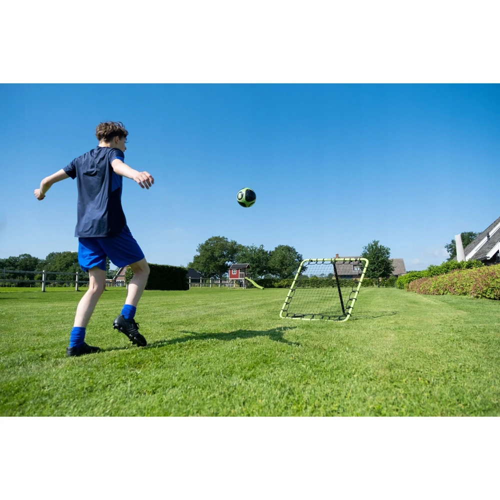 EXIT Temp multisport rebounder 120x12cm - žalias/juodas Kelių padėčių atmušantys vartai