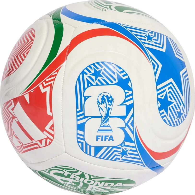 Futbolo kamuolys Adidas FIFA World Cup 26™ Trionda Club JD8028, 4 dydis