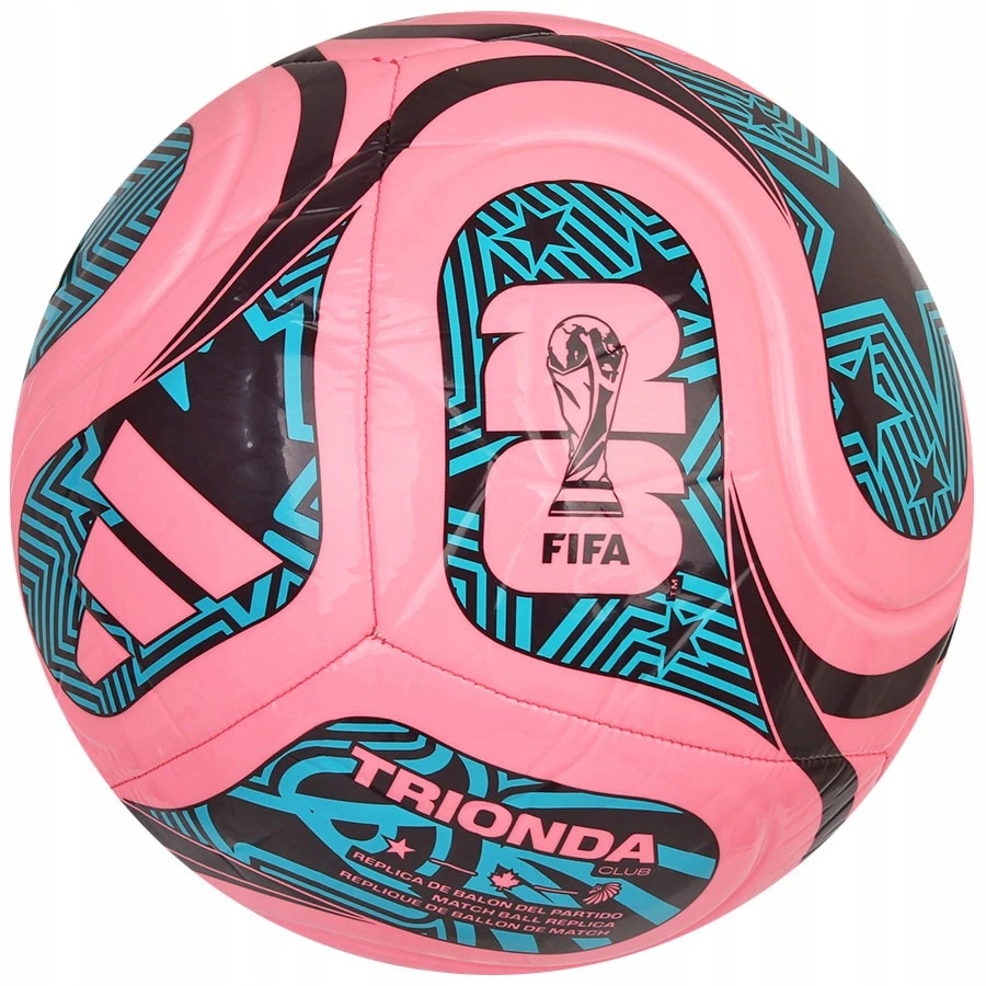 Futbolo kamuolys Adidas World Cup 26 Trionda Club JD8029, 5 dydis