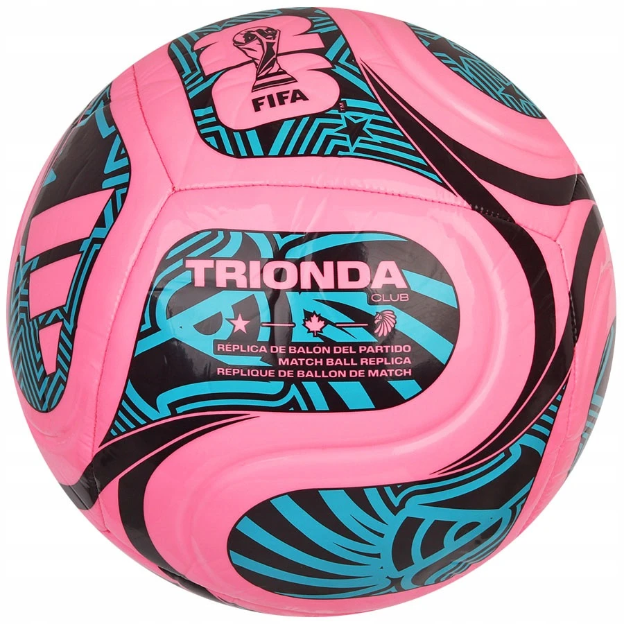 Futbolo kamuolys Adidas World Cup 26 Trionda Club JD8029, 5 dydis