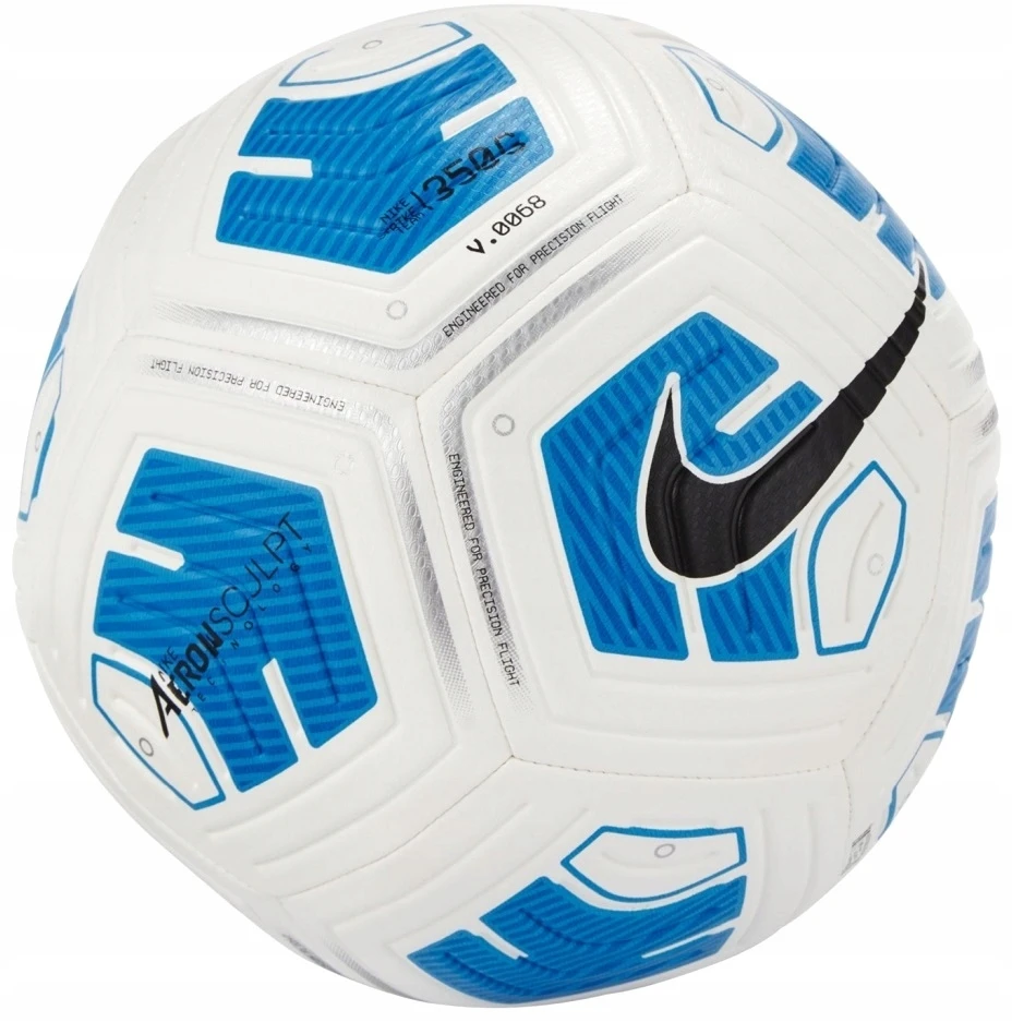 Nike Futbolo Kamuolys Strk Team 350g-Sp21 Baltas Mėlyna CU8064 100