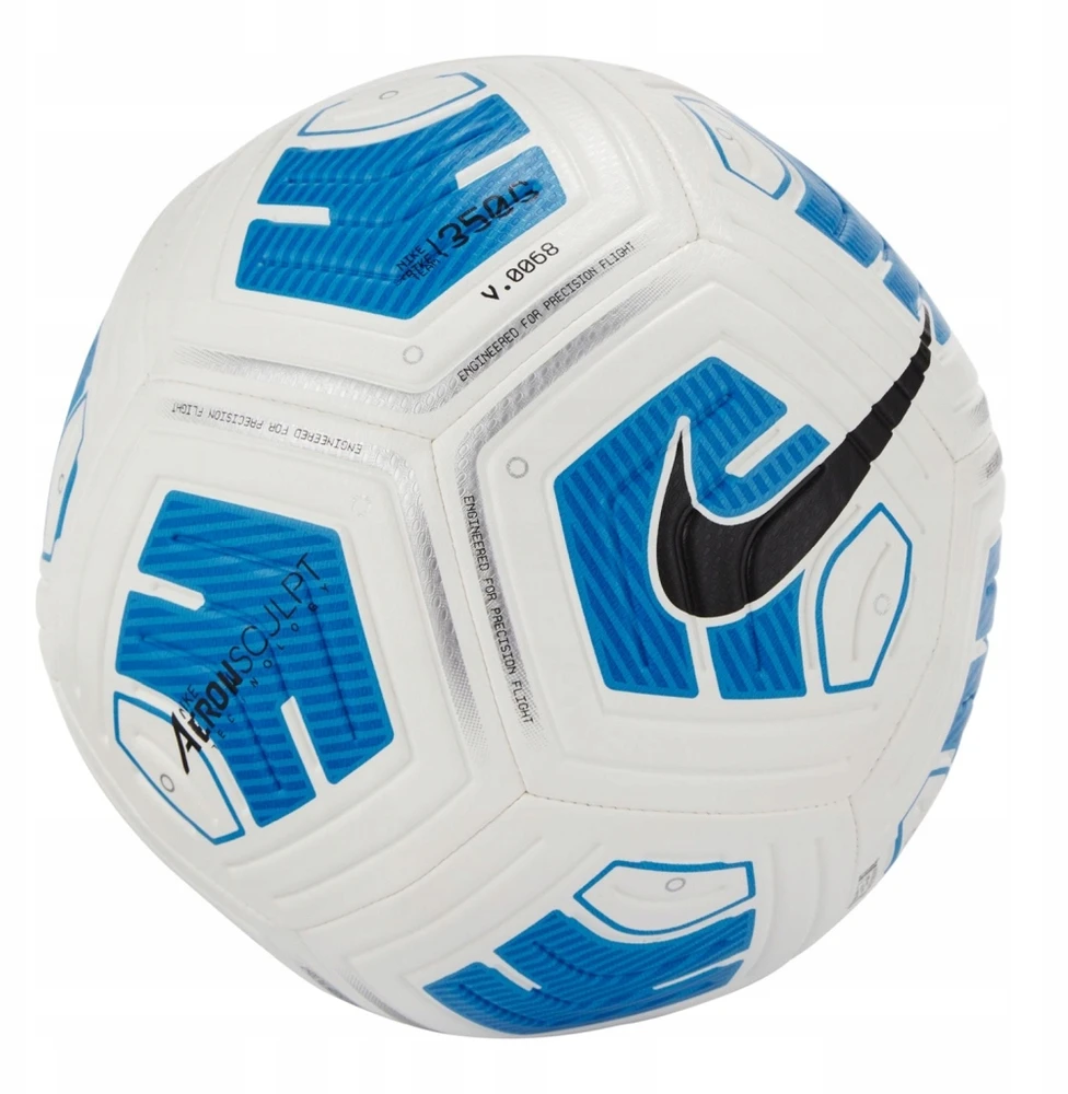 Nike Futbolo Kamuolys Strk Team 350g-Sp21 Baltas Mėlyna CU8064 100