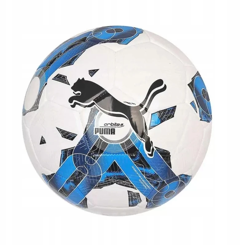 Futbolo kamuolys Puma Orbita 6 MS, 4 dydis, mėlynas, baltas