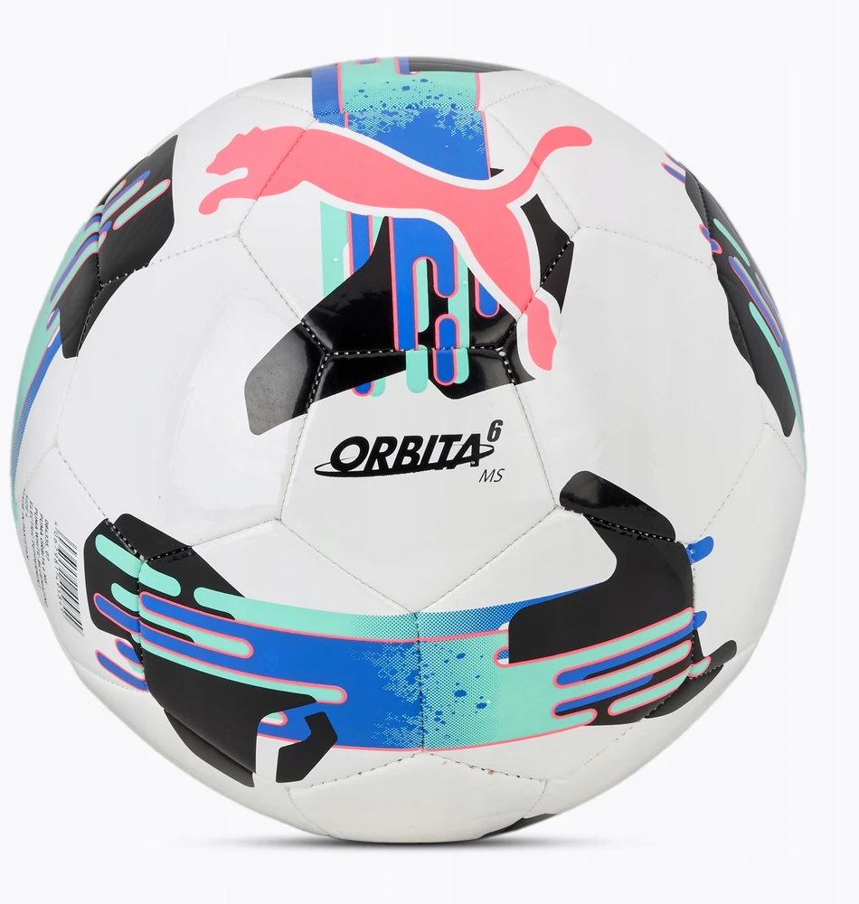 Futbolo kamuolys Puma Orbita 6 MS dydis 4 - Baltas