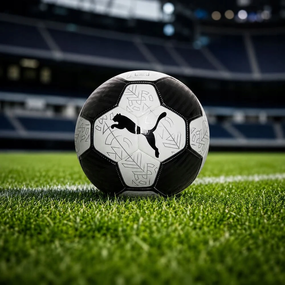 Futbolo kamuolys Puma Prestige, baltas/juodas