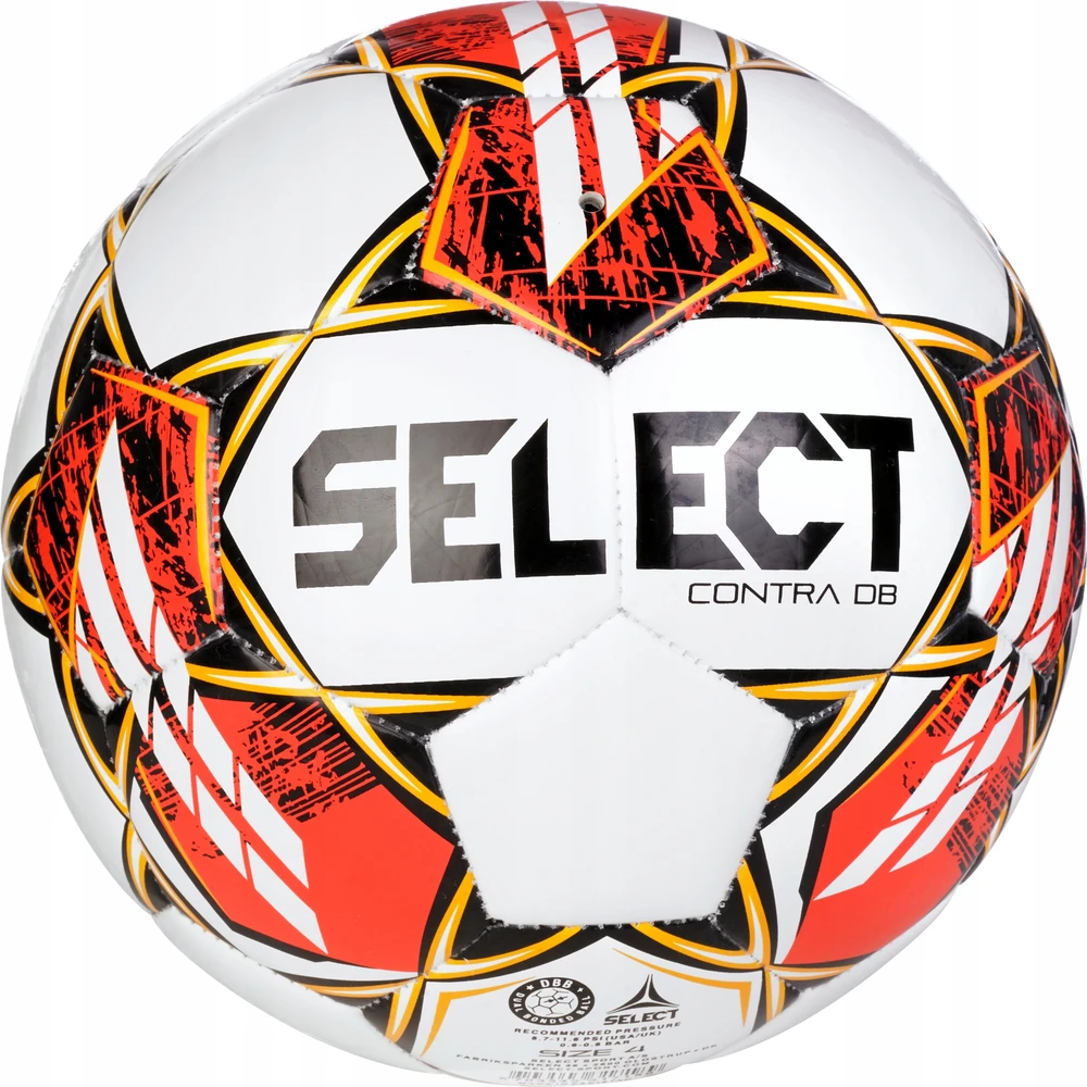 Futbolo kamuolys Select Contra DB dydis 4 - Baltas