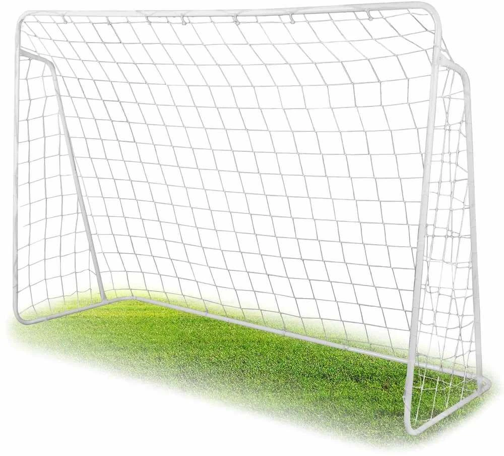 Neo-Sport Futbolo vartai 245 x 155 x 80 cm + taikinio kilimėlis