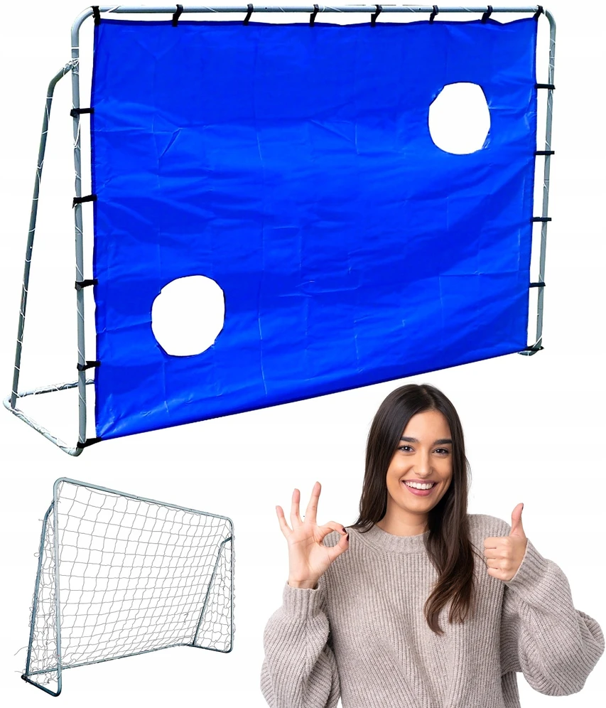 Futbolo vartai Enero, 215 x 152 x 76 cm
