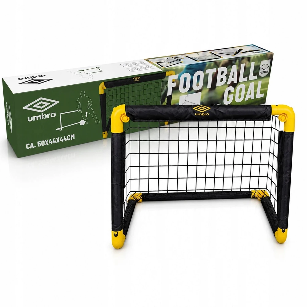 MINI FUTBOLO VARTAI SU TINKLU 55x44x44CM UMBRO 268767