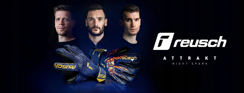 Futbolo vartininko pirštinės Reusch Attrakt Solid Finger Support Junior - Raudonos
