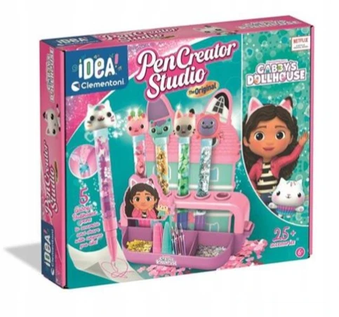 Rašiklių kūrimo rinkinys vaikams Clementoni Gabby’s Dollhouse, 18214