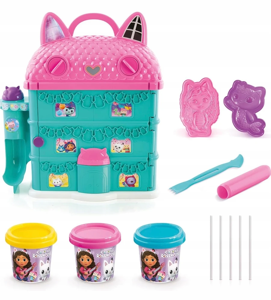 Gabby's Dollhouse KANALO ŽAISLAI Gabijos katės namas Gabijos tortų namas