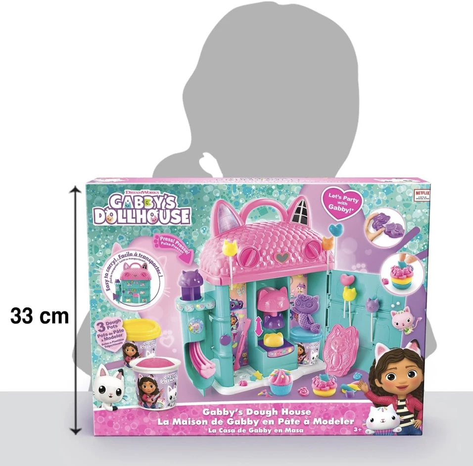 Gabby's Dollhouse KANALO ŽAISLAI Gabijos katės namas Gabijos tortų namas