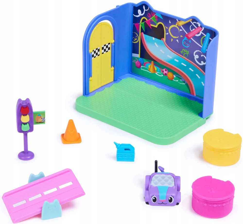 Spin Master Gabby’s Dollhouse Carlita's Purr-ific Play Room 6064149 3