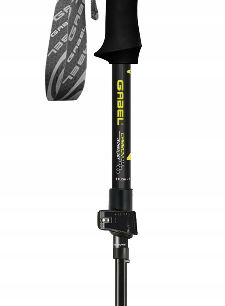 Gabel XTR Carbon EF Teleskopinės lazdos šiaurietiškam ėjimui, 37/110-130cm