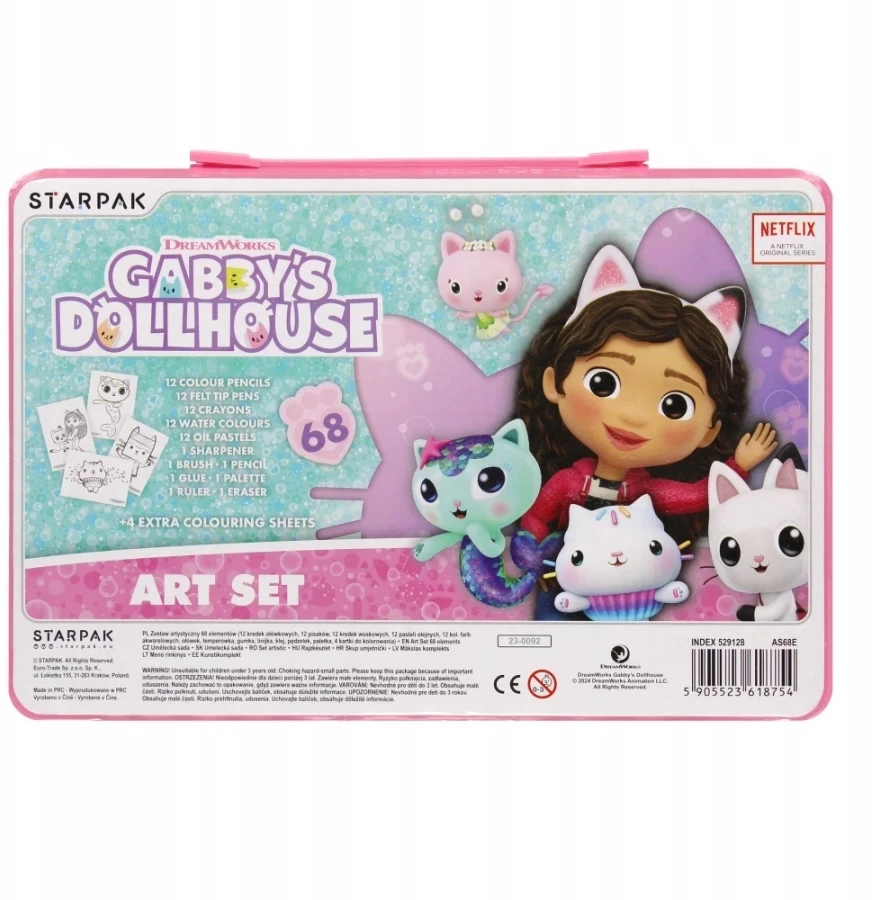 Gabi Starpak's Cat House meno rinkinys 68 vnt.