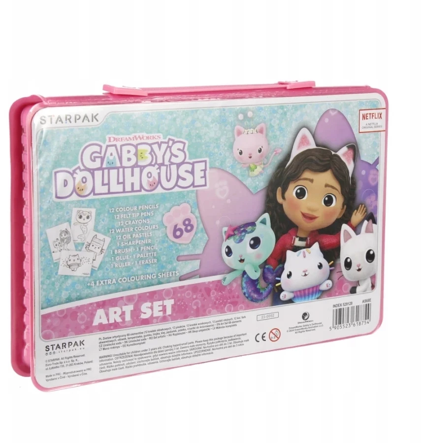 Gabi Starpak's Cat House meno rinkinys 68 vnt.