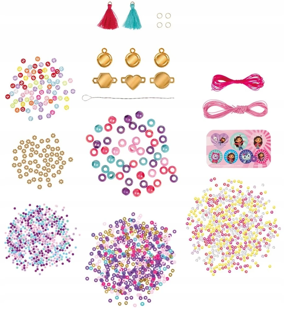 TOTUM GABBY'S DOLLHOUSE kūrybinis rinkinys Bead Creations, 420946