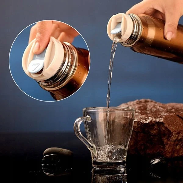 Gadget Master Termosas KULKA, chaki, 350ml