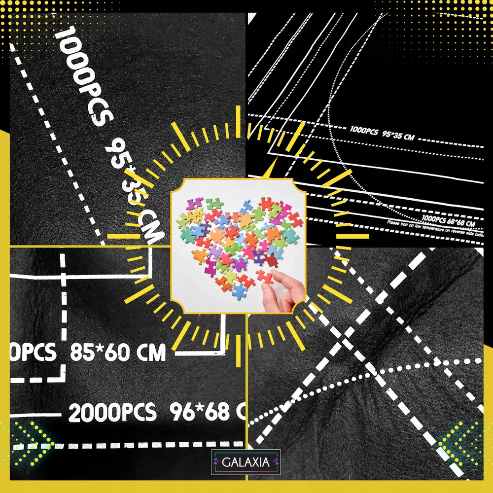 GALAXIA Dėlionė MAT 2000 Blackboard bloknotas Rūšiavimo organizatorius