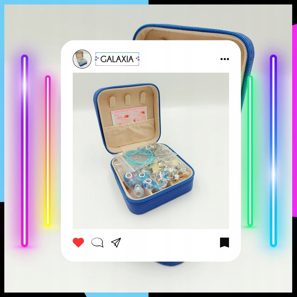 GALAXIA RIEŠMENŲ IR KORĖLIŲ GAMYBOS RINKINYS LILO ir STICH STICH papuošalams