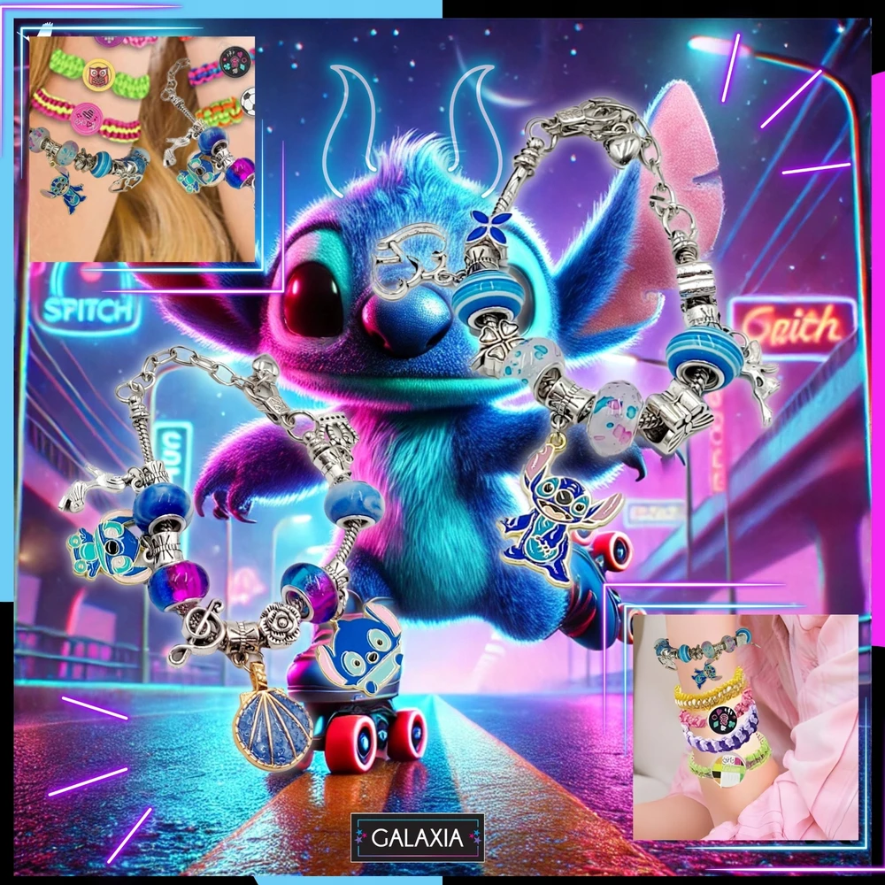 GALAXIA RIEŠMENŲ IR KORĖLIŲ GAMYBOS RINKINYS LILO ir STICH STICH papuošalams