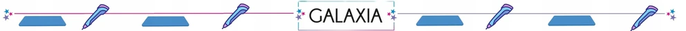 GALAXIA Silikono kilimėlio formelių šablonai 3D rašiklis mėlynas 40x26,5x0,3 cm