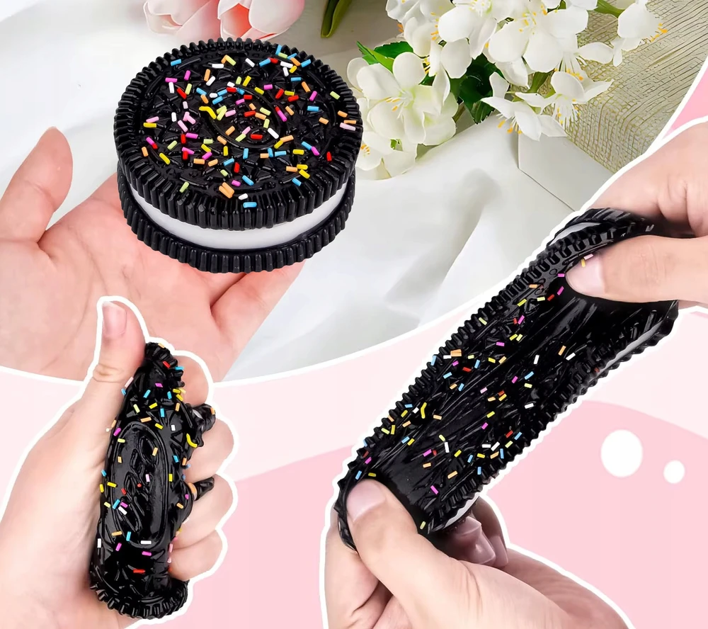 Galaxy Mochi purus lipnus antistresinis sausainis CAKE OREO