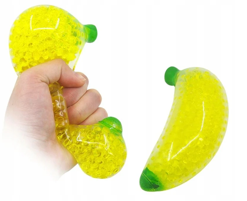 Galaxy ORBEEZ GNIOTEK SQUISHY BANANA FIDGET TOYS kamuoliukai sensoriniai antistresai