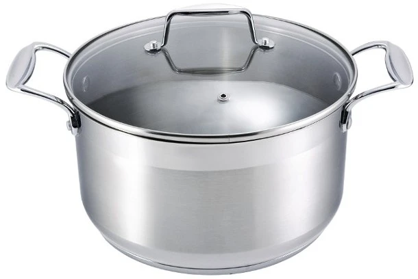 Galicja Nerūdijančio plieno indukcinis puodas 20 cm 3,4 l