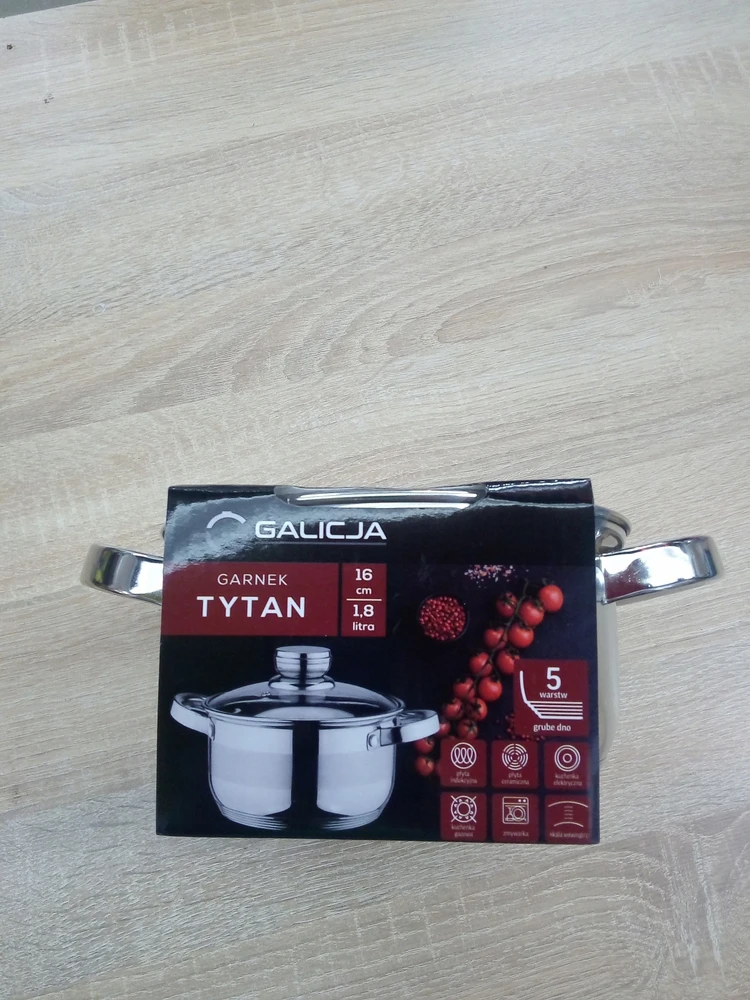 Galicja PUODAS TYTAN GALICIA 16cm 1,8l 19785m