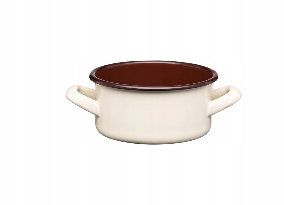 Galicja SMOOTH emaliuotas puodas GORDON 14cm/1L AUKŠTA KOKYBĖ