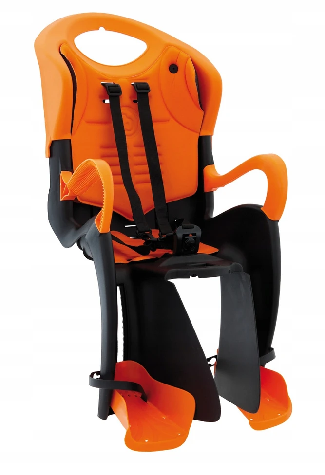 Galinė dviračio kėdutė Bellelli Tiger Relax Easy Dream, oranžinė