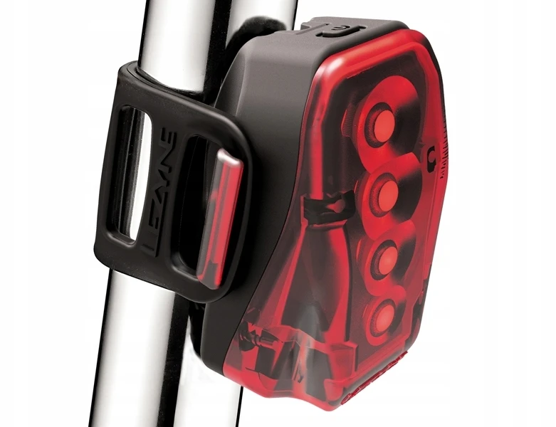 Galinė dviračio lemputė Lezyne lazerinis Drive 250 lm, juoda